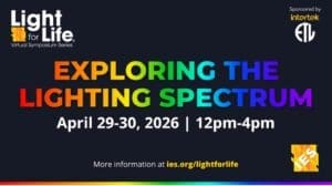 Exploring the Lighting Spectrum event details.